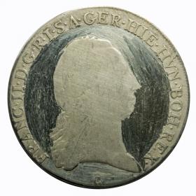 Półtalar 1797 Franciszek II Habsburg Austria Praga