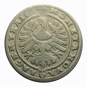 Obrazek 2 dla: 15 krajcarów Jerzy III Brzeski Księstwo Brzesko  Legnicko  Wołowskie Brzeg