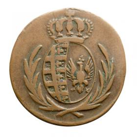 Obrazek 2 dla: 1 grosz 1811 Fryderyk August Księstwo Warszawskie Warszawa