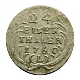 Obrazek dla: 1/24 talara 1760 August III Lipsk