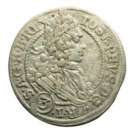 Obrazek dla: 3 krajcary 1711 Józef I Habsburg Śląsk Wrocław