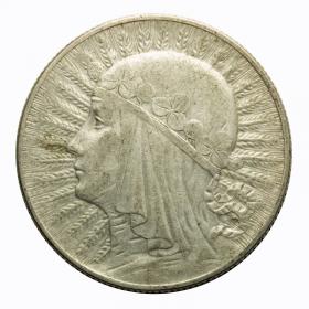 Obrazek dla: 5 złotych 1934 Głowa Kobiety II RP Warszawa