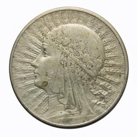 Obrazek dla: 10 złotych 1932 Głowa Kobiety II RP Warszawa