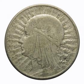 Obrazek dla: 10 złotych 1932 Głowa Kobiety II RP Warszawa