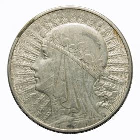 Obrazek dla: 10 złotych 1932 Głowa Kobiety II RP Warszawa
