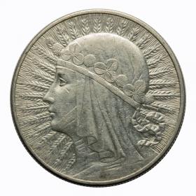 Obrazek dla: 10 złotych 1932 Głowa Kobiety II RP Warszawa
