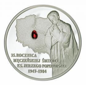 Obrazek dla: 10 zł 25 rocznica śmierci księdza Jerzego Popiełuszki 2009