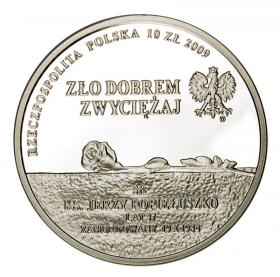 Obrazek 2 dla: 10 zł 25 rocznica śmierci księdza Jerzego Popiełuszki 2009