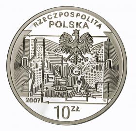 Obrazek 2 dla: 10 zl 2007 75 rocznica złamania szyfru Enigmy