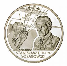Obrazek dla: 10 zł 2004 gen. Stanisław Sosabowski