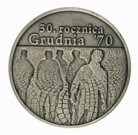 Obrazek dla: 10 zł 2000 30 Rocznica Grudnia '70