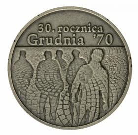 Obrazek dla: 10 zł 2000 30 Rocznica Grudnia '70
