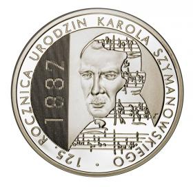 Obrazek dla: 10 zł 2007 125 rocznica urodzin Karola Szymanowskiego