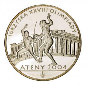 Obrazek dla: 10 zł 2004 Igrzyska XXVIII Olimpiady Ateny 2004