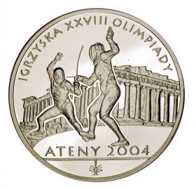 Obrazek dla: 10 zł 2004 Igrzyska XXVIII Olimpiady Ateny 2004