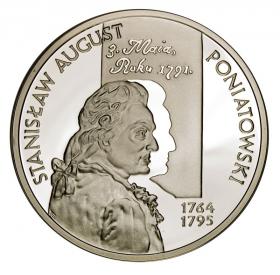 Obrazek dla: 10 zł 2005 Stanisław August Poniatowski