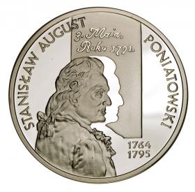 Obrazek dla: 10 zł 2005 Stanisław August Poniatowski