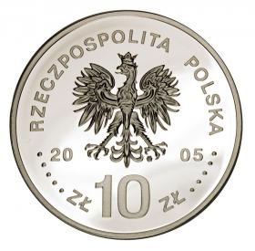 Obrazek 2 dla: 10 zł 2005 Stanisław August Poniatowski