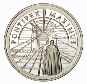Obrazek dla: 10 zł 2002 Jan Paweł II Pontifex Maximus