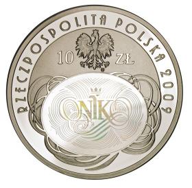 Obrazek 2 dla: 10 zł 2009 90 rocznica utworzenia Najwyższej Izby Kontroli