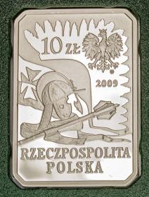 Obrazek 2 dla: 10 zł 2009 Husarz XVII wiek