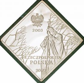 Obrazek 2 dla: 20 zł 2003 Jan Paweł II 
