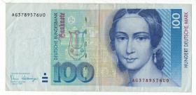 Obrazek dla: 100 marek 2 stycznia 1989 Niemcy