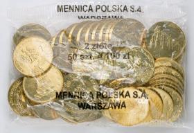 Obrazek dla: 2 zł 2007 Łomża 50 sztuk worek menniczy