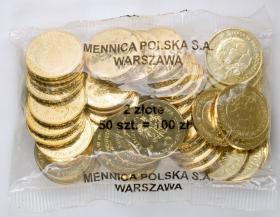 Obrazek dla: 2 zł 2006 Mistrzostwa Świata w Piłce Nożnej Niemcy Fifa 50 sztuk worek menniczy