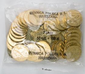 Obrazek dla: 2 zł 2006 XX Zimowe Igrzyska Olimpijskie Turyn 50 sztuk worek menniczy