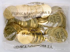 Obrazek dla: 2 zł 2005 Województwo Zachodniopomorskie 50 sztuk worek menniczy