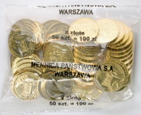 Obrazek dla: 2 zł 2004 100  lecie Akademii Sztuk Pięknych w Warszawie 50 sztuk worek menniczy