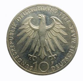 Obrazek 2 dla: 10 marek 1988 Carl Zeiss Niemcy Stuttgart