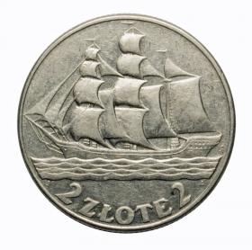 Obrazek dla: 2 złote 1936 Żaglowiec II RP Warszawa