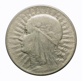 Obrazek dla: 5 złotych 1932 Głowa kobiety II RP Londyn