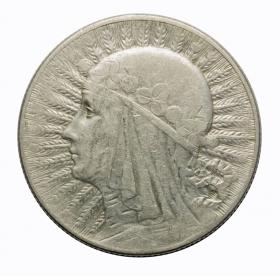 Obrazek dla: 5 złotych 1933 Głowa kobiety II RP Warszawa
