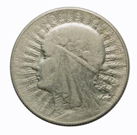 Obrazek dla: 5 złotych 1933 Głowa kobiety II RP Londyn