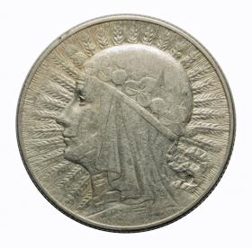 Obrazek dla: 5 złotych 1933 Głowa kobiety II RP Warszawa