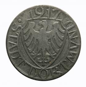 Obrazek 2 dla: 5 fenigów 1917 Dortmund Westfalia
