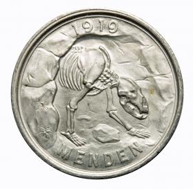 Obrazek 2 dla: 50 fenigów 1920 Menden Westfalia