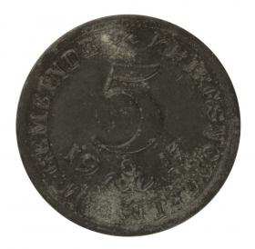 Obrazek dla: 5 fenigów 1917 Weiler Bawaria