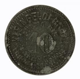 Obrazek 2 dla: 10 fenigów 1918 Schmolln Saksonia