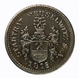 Obrazek 2 dla: 10 fenigów 1918 Meuselwitz Saksonia