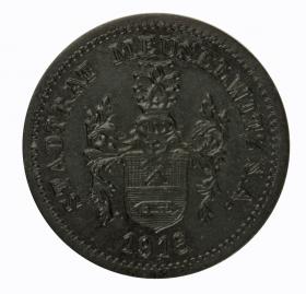 Obrazek 2 dla: 10 fenigów 1918 Meuselwitz Saksonia