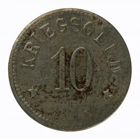 Obrazek dla: 10 fenigów 1918 Lohr Bawaria
