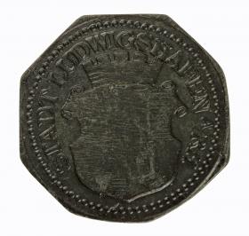 Obrazek 2 dla: 10 fenigów Ludwigshafen Nadrenia