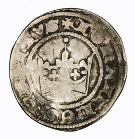 Obrazek dla: Grosz praski Jan Luksemburski Czechy Kutna Hora