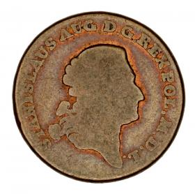 Obrazek dla: Trojak 1766 Stanisław August Poniatowski Kraków