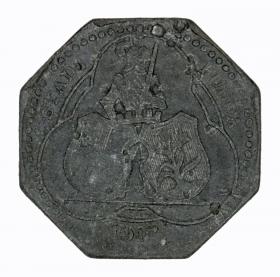 Obrazek 2 dla: 10 fenigów 1917 Fulda Hesja