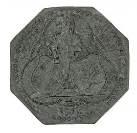 Obrazek 2 dla: 50 fenigów 1917 Fulda Hesja